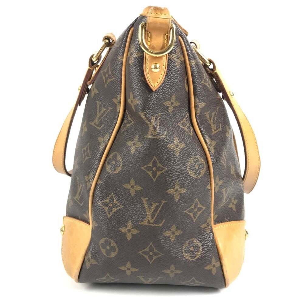 LOUIS VUITTON Authentic Brown Monogram Canvas Shoulder Bag - Picture 4 of 16
